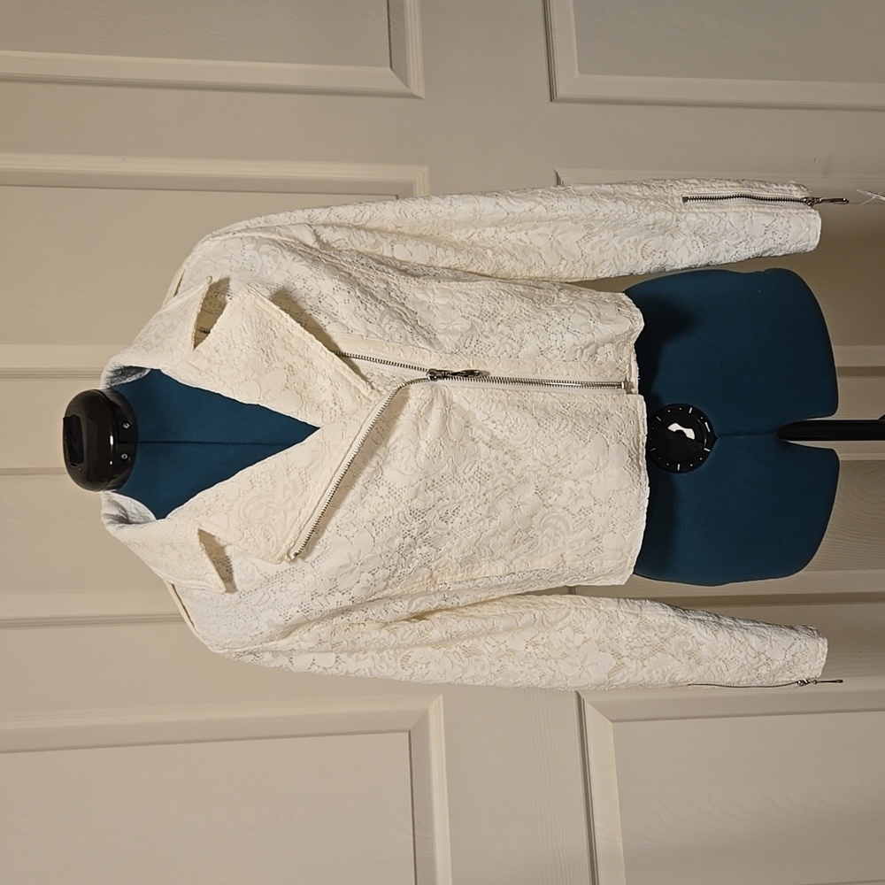 Ivory Lace Jacket